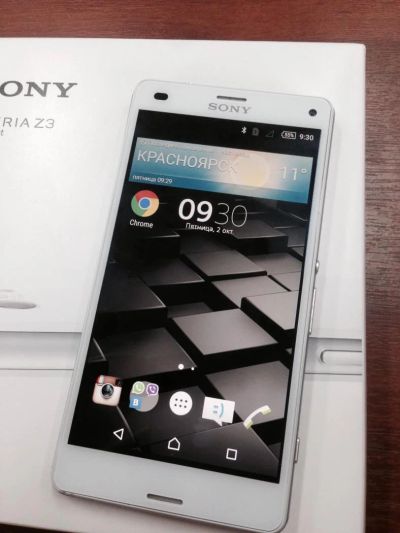 Лот: 6196724. Фото: 1. SONY Xperia Z3 Compact. Смартфоны