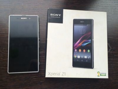 Лот: 6182065. Фото: 1. Sony Xperia Z1 white. 16GB. Смартфоны