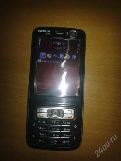 Лот: 838899. Фото: 1. Легендарный Nokia N73 ещё и с... Смартфоны