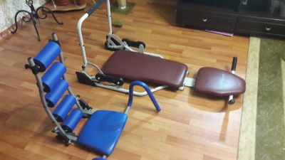 Лот: 15870067. Фото: 1. Тренажеры Easy Shaper и Ab Rocket... Эллиптические, степперы, гребные