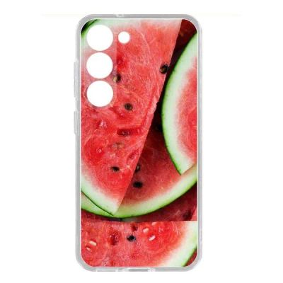 Лот: 25540900. Фото: 1. Чехол Krutoff Clear Case "Арбуз... Чехлы, бамперы