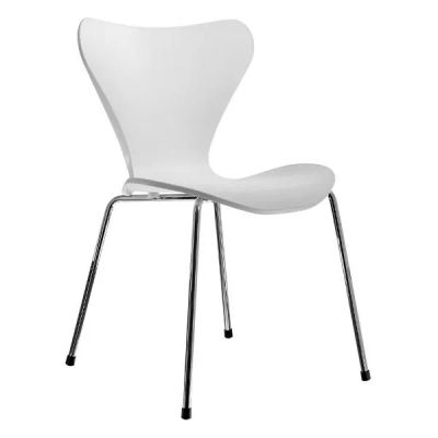 Лот: 25588065. Фото: 1. Стул Bradex Seven Style, белый... Столы, стулья, обеденные группы