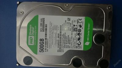 Лот: 5908457. Фото: 1. Продам жесткий диск на 500 Гб... Жёсткие диски (HDD)