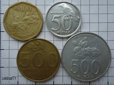 Лот: 4450404. Фото: 1. Набор монет Индонезии (1994-2003гг... Азия