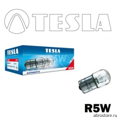 Лот: 8226169. Фото: 1. TESLA R5W лампа автомобильная... Оптика и освещение