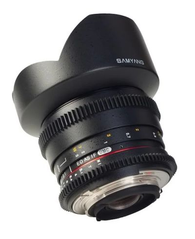 Лот: 6318035. Фото: 1. samyang 14mm t3.1 ed as if umc... Объективы