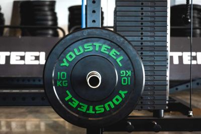 Лот: 24327087. Фото: 1. Диск каучуковый для штанги YouSteel... Штанги, блины