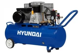 Лот: 4122965. Фото: 1. Компрессор ременной Hyundai (Хундай... Пневмоинструмент