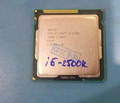 Лот: 20229358. Фото: 1. Процессор Intel Core i5 2500k... Процессоры