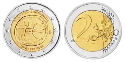 Лот: 3139608. Фото: 1. Греция. 2 евро. 2009 год. Серия... Европа