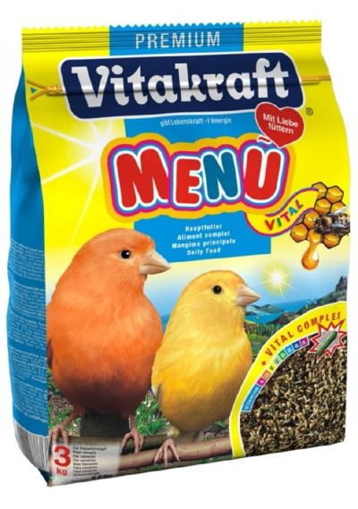 Лот: 6408062. Фото: 1. Корм Vitakraft Menu Vital для... Корма