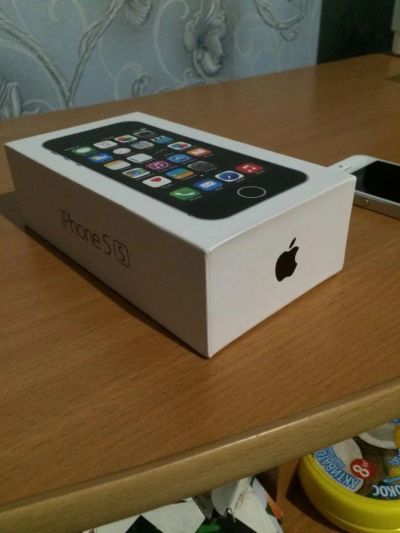 Лот: 7939832. Фото: 1. новый iphone 5s space gray 16gb. Смартфоны