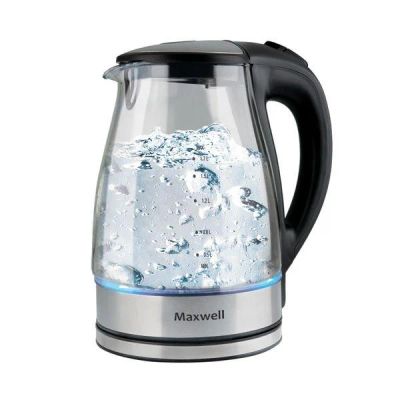 Лот: 3755351. Фото: 1. Чайник Maxwell 1027MW(BK). Чайники, кофемашины, кулеры