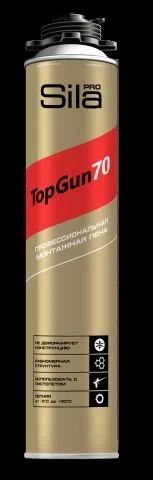Лот: 14383612. Фото: 1. Пена Sila Top Gun 875мл профессиональная... Клеи, герметики, пена монтажная, клейкие ленты