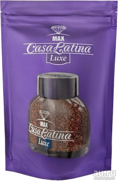 Лот: 13691182. Фото: 1. Кофе Casa Latina MAX LUXE раств... Чай, кофе, какао