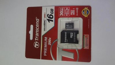 Лот: 9129077. Фото: 1. Карта памяти MicroSDHC Transcend... Карты памяти