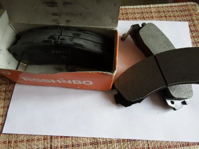 Лот: 9701371. Фото: 1. Тормозные колодки Nisshinbo PF... Другое (автозапчасти)