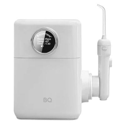Лот: 24478561. Фото: 1. Ирригатор BQ IR004 White/Silver. Электрические зубные щетки и ирригаторы