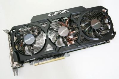 Лот: 7983197. Фото: 1. Gigabyte Radeon R9 290X WindForce... Видеокарты