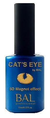 Лот: 11383446. Фото: 1. Bal Cat's Eye 5d Magnet Effect... Лак для ногтей