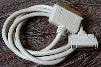 Лот: 9352841. Фото: 1. SCSI cable (High Density DB 50... Шлейфы, кабели, переходники
