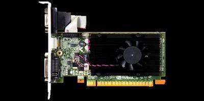 Лот: 3445865. Фото: 1. Видеокарта GeForce GT620 2GB DDR3... Видеокарты
