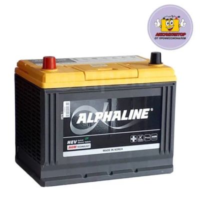 Лот: 20073672. Фото: 1. ALPHALINE AGM 75 пр (AX S65D26R... Аккумуляторы