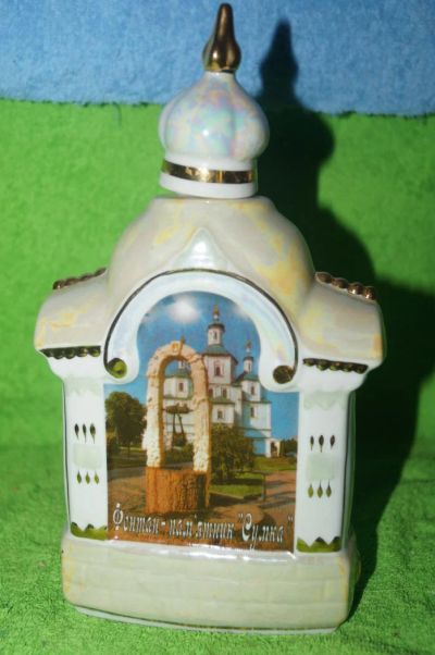 Лот: 4752386. Фото: 1. красивый штоф с трещиной. Кружки, стаканы, бокалы