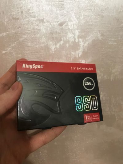 Лот: 21521411. Фото: 1. SSD накопитель Kingspec P3-256... SSD-накопители