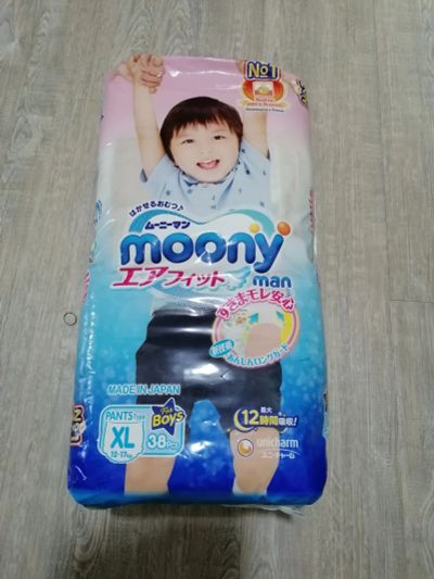 Лот: 19898156. Фото: 1. Подгузники moony. Детская гигиена