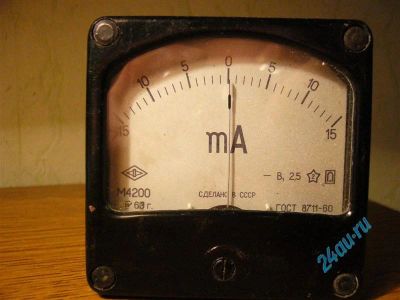 Лот: 702510. Фото: 1. Миллиамперметр М4200 (15-0-15... Контрольно-измерительное оборудование