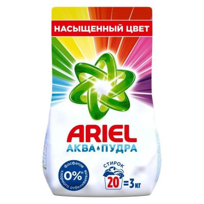 Лот: 24117796. Фото: 1. Стиральный порошок Ariel, 3 кг... Бытовая химия
