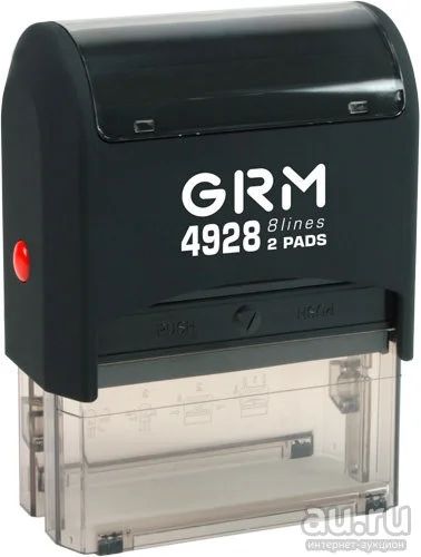 Лот: 13989635. Фото: 1. GRM 4928 2 Pads (60 х 30 мм) -... Печати, штампы, оснастки