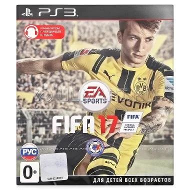 Лот: 11154303. Фото: 1. Fifa 17 PS3 полностью на русском... Игры для консолей
