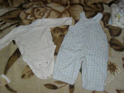 Лот: 704732. Фото: 1. комплект: боди+полукомбинезон. Другое (дети растут)