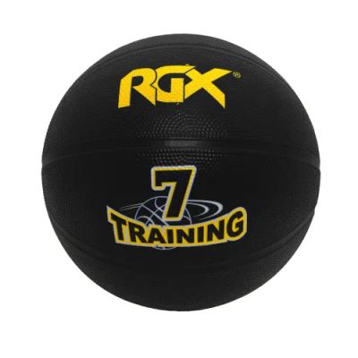 Лот: 22354490. Фото: 1. Мяч баскетбольный RGX BB-09 Black... Мячи, ракетки, шайбы, клюшки