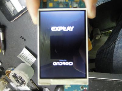 Лот: 11422484. Фото: 1. Дисплей с пятнышками Explay Easy. Дисплеи, дисплейные модули, тачскрины