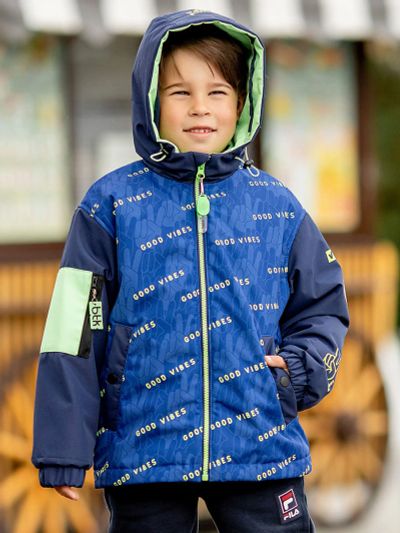 Лот: 25016942. Фото: 1. Куртка-бомбер для мальчика batik... Легкие куртки, толстовки