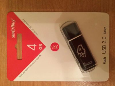 Лот: 5190012. Фото: 1. Флешка 4gb. USB-флеш карты