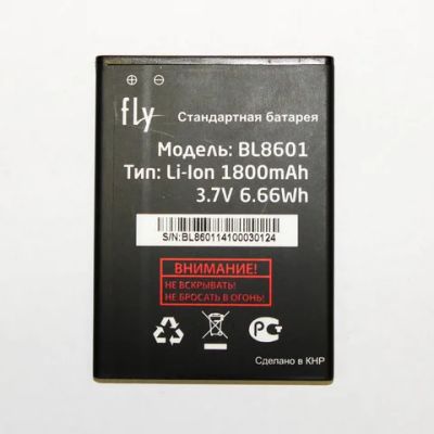 Лот: 7831095. Фото: 1. Аккумуляторная батарея для Fly... Аккумуляторы