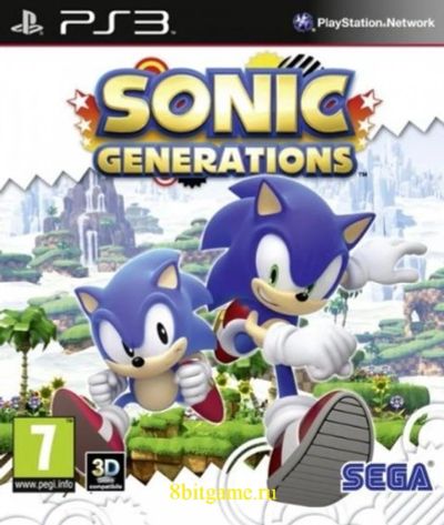 Лот: 10798014. Фото: 1. Sonic Generations [PS3, английская... Игры для консолей