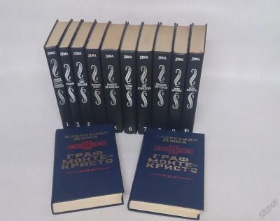 Лот: 5683094. Фото: 1. Собрание сочинений А.Дюма в 12... Художественная