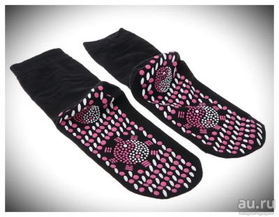 Лот: 16745017. Фото: 1. Китайские турмалиновые носки... Носки