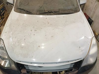 Лот: 25240616. Фото: 1. Капот + левое крыло Nissan Almera... Кузов