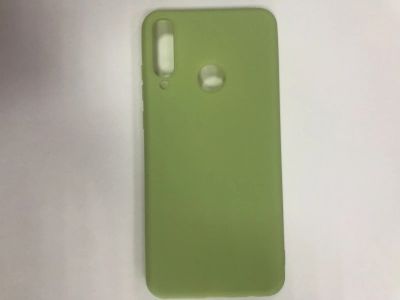 Лот: 16970067. Фото: 1. Чехол Huawei Y6p Силикон Зеленый... Чехлы, бамперы