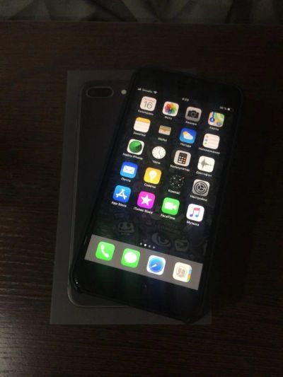 Лот: 11227052. Фото: 1. iPhone 8 Plus 64gb black (рст). Смартфоны