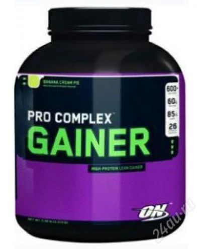 Лот: 2422194. Фото: 1. Pro Complex Gainer. Гейнер.Спортивное... Спортивное питание, витамины