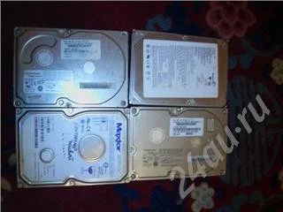 Лот: 210135. Фото: 1. Жесткие одним лотом 2. Жёсткие диски (HDD)