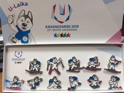 Лот: 16279892. Фото: 1. Куплю значки из металла по Универсиаде... Сувенирные