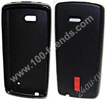 Лот: 1763374. Фото: 1. Кейс Nokia 700 (силикон) (черный... Чехлы, бамперы